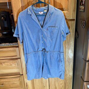 Levi's Blue Denim Jumpsuit